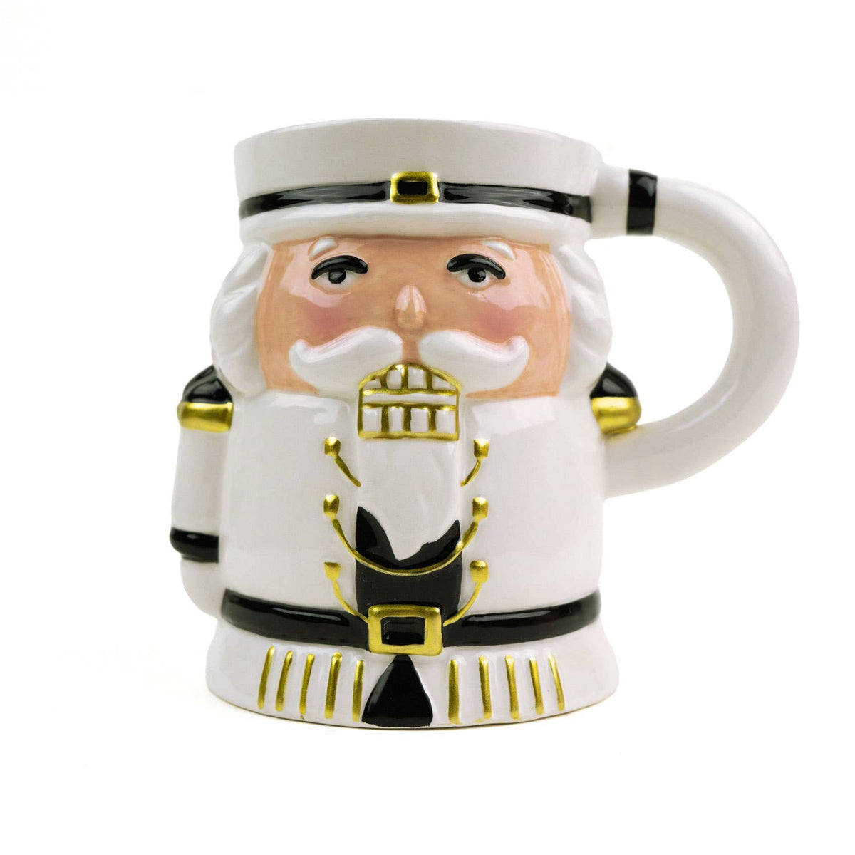 White Suit Nutcracker Coffee Mug