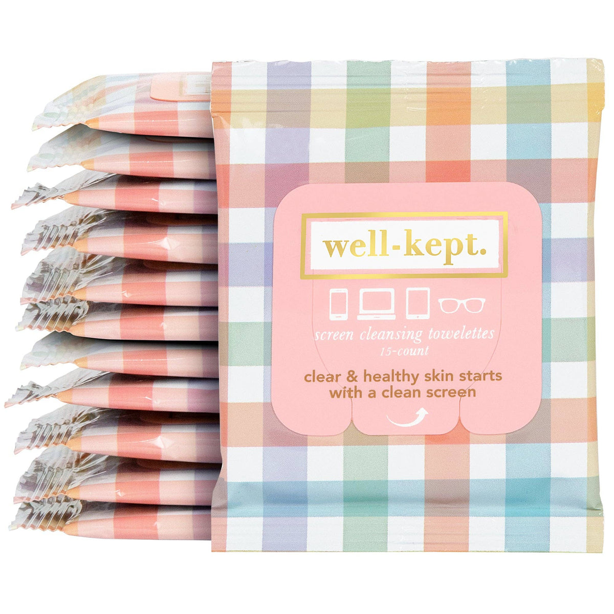 Checkmate Screen Cleansing Towelettes/ Tech Wipes - The Preppy Bunny