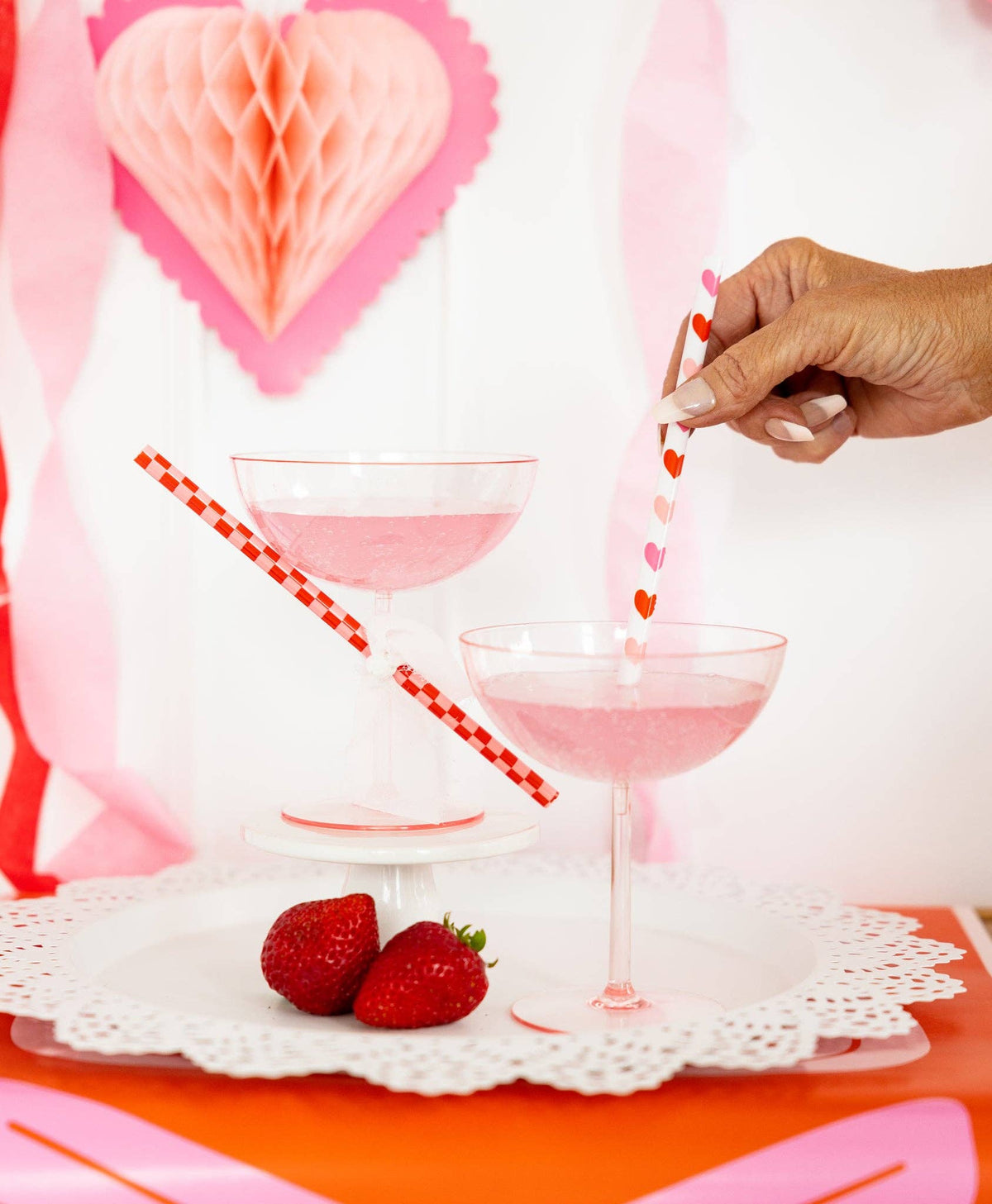 Heart You Reusable Straws - The Preppy Bunny