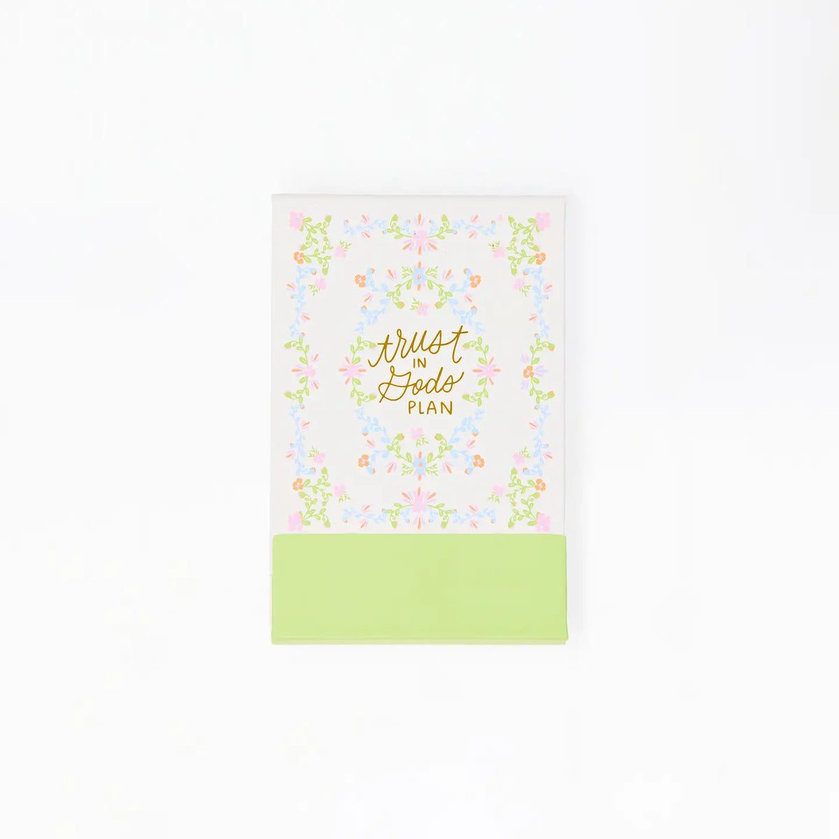 Flip Notepad in Trust in God's Plan - The Preppy Bunny
