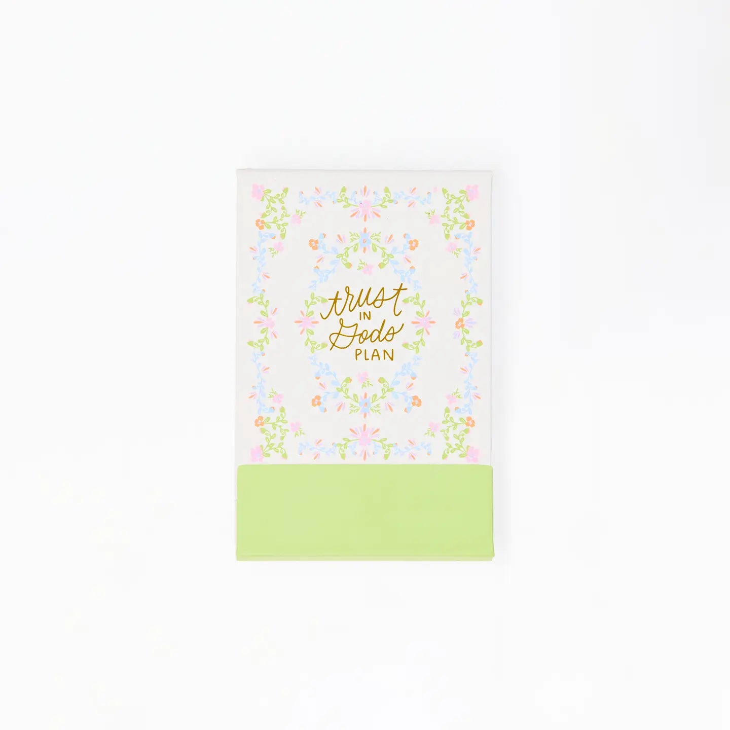 Flip Notepad in Trust in God's Plan - The Preppy Bunny