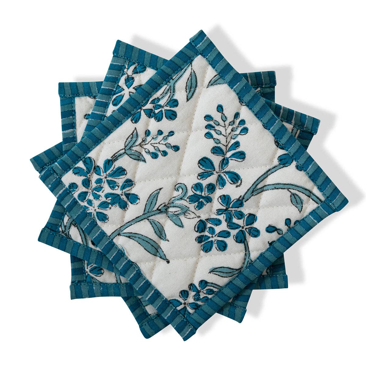 Sanibel Coaster S/4 - The Preppy Bunny