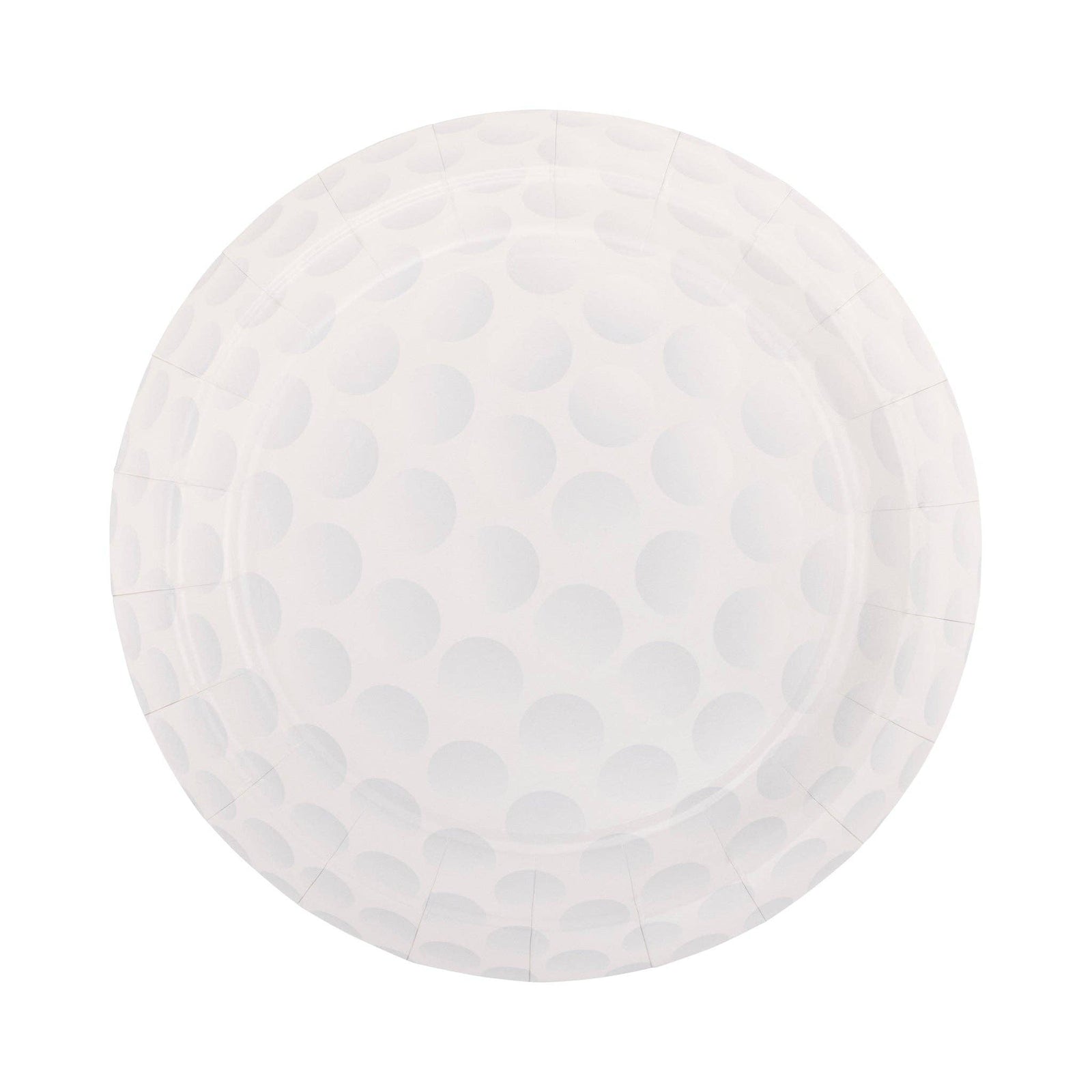 Golf Ball Paper Plates - The Preppy Bunny