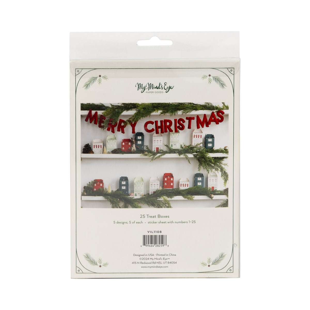 Christmas Village Treat Boxes