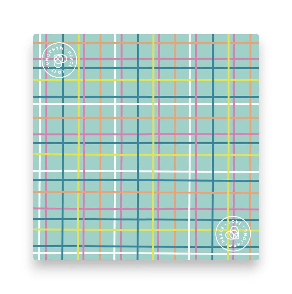 Mahjong Mats - Plaid & Stripes
