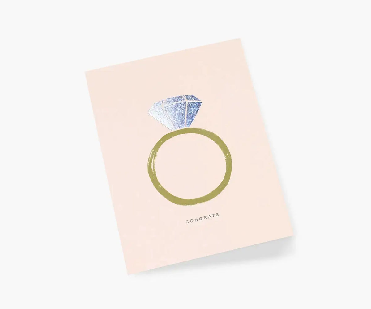 Congrats Engagement Card - The Preppy Bunny