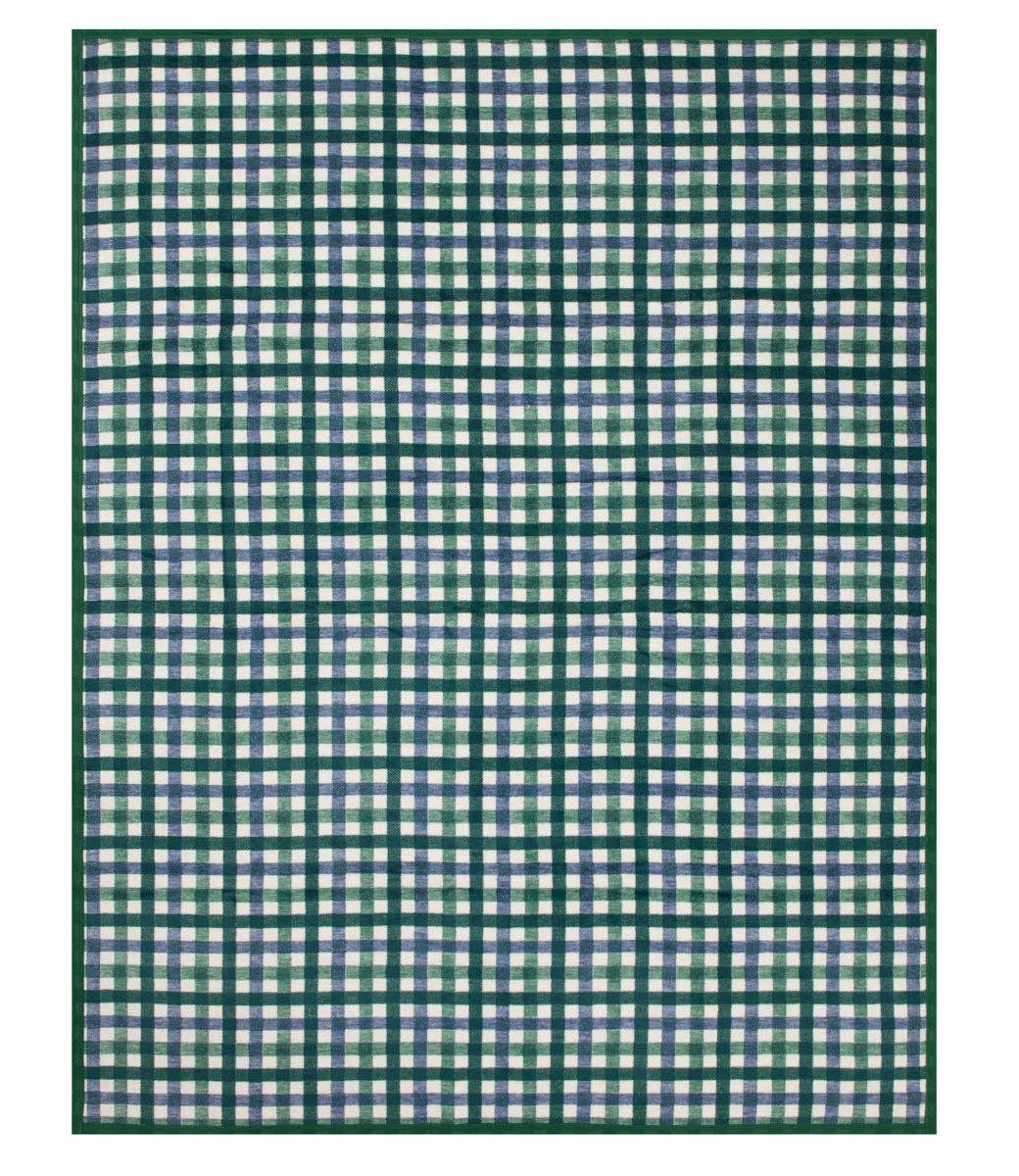 Pine Tree Plaid Blanket by ChappyWrap - The Preppy Bunny