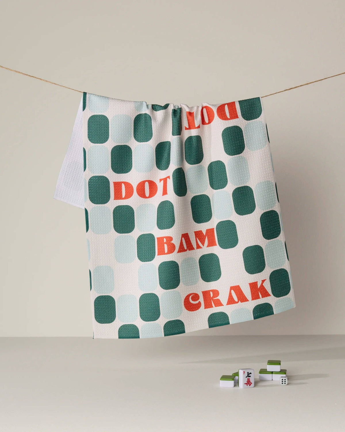 Cypress Tile Talk Tea Towel