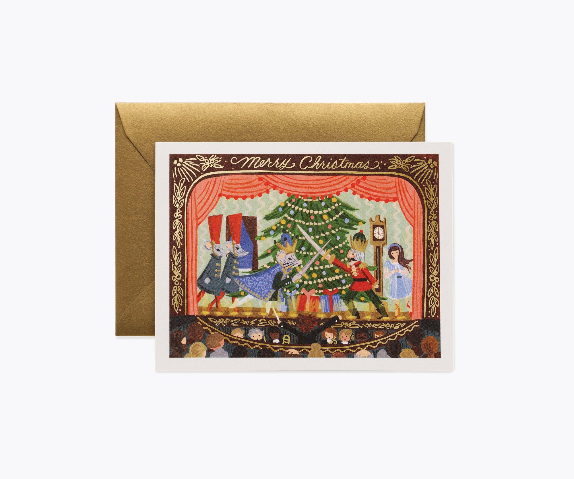 Nutcracker Christmas Card - The Preppy Bunny