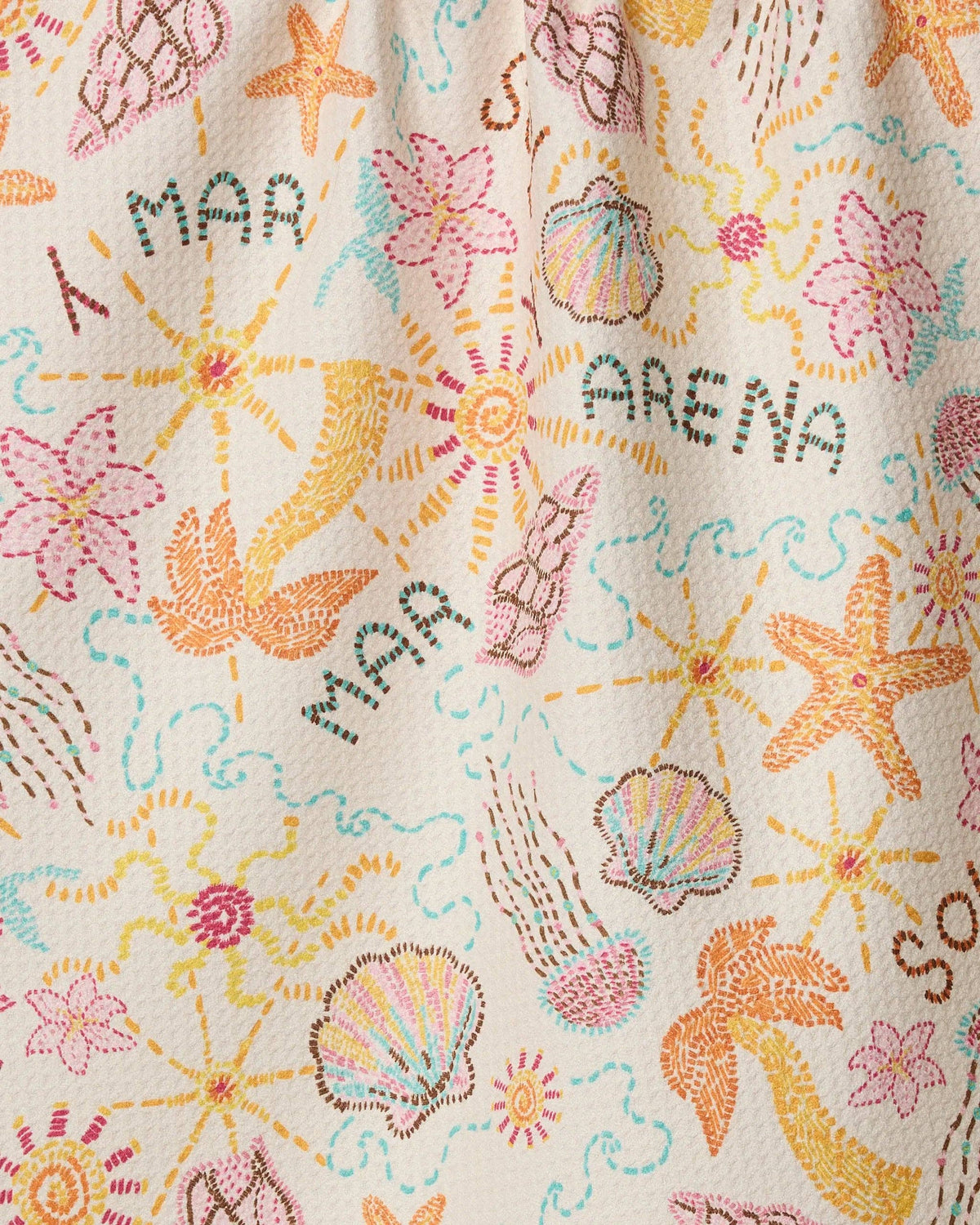Sol y Mar Tea Towel by Geometry