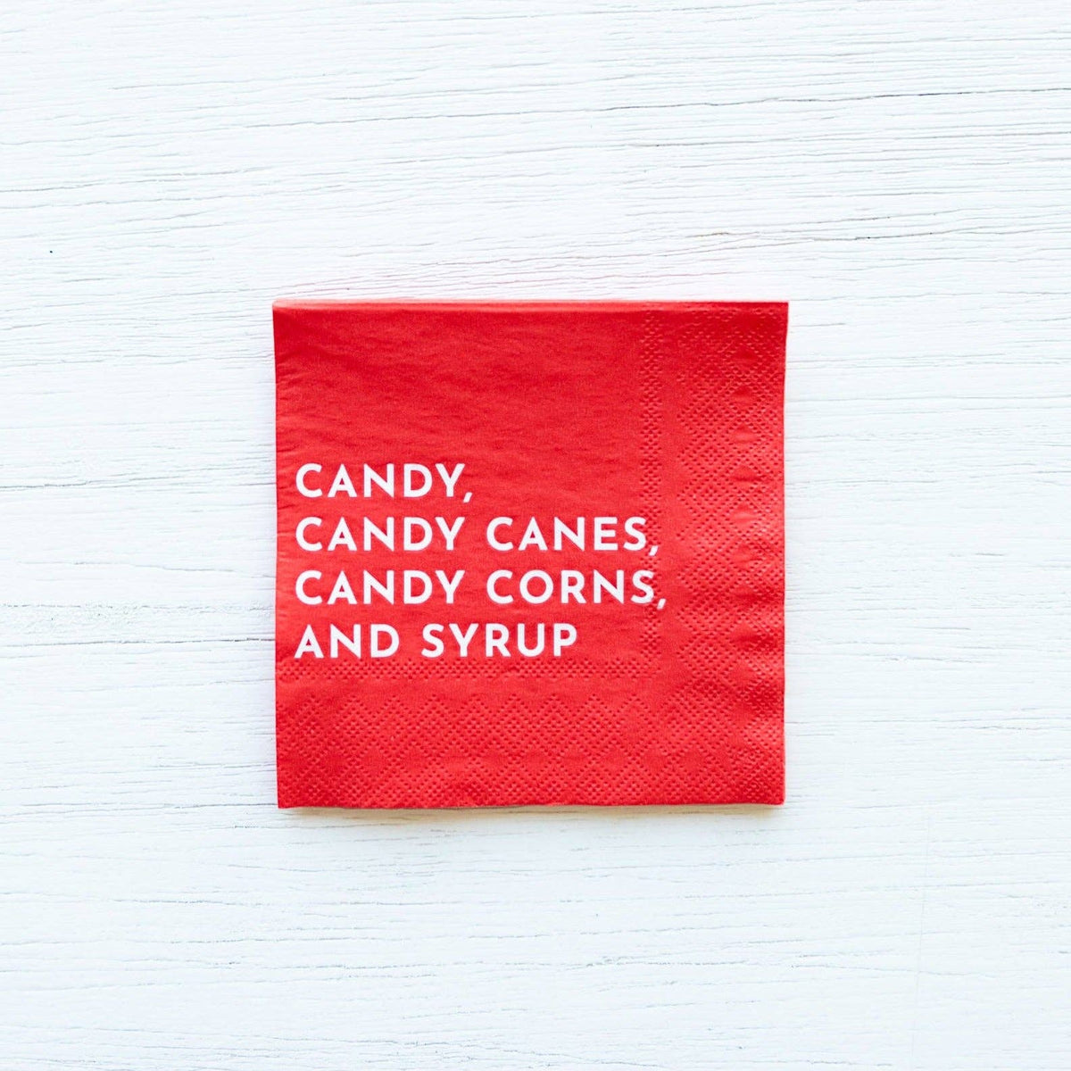 Elf Candy Paper Beverage Napkins