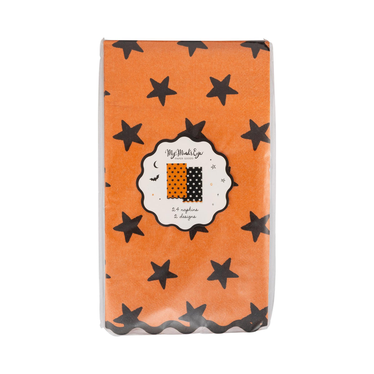 Vintage Halloween Stars Paper Dinner Napkin Set
