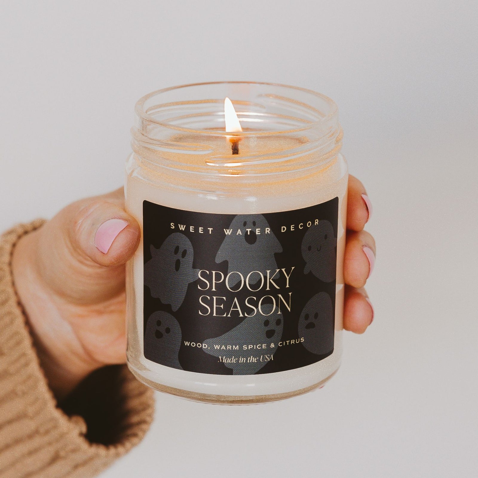 Spooky Season 9 oz Soy Candle - The Preppy Bunny