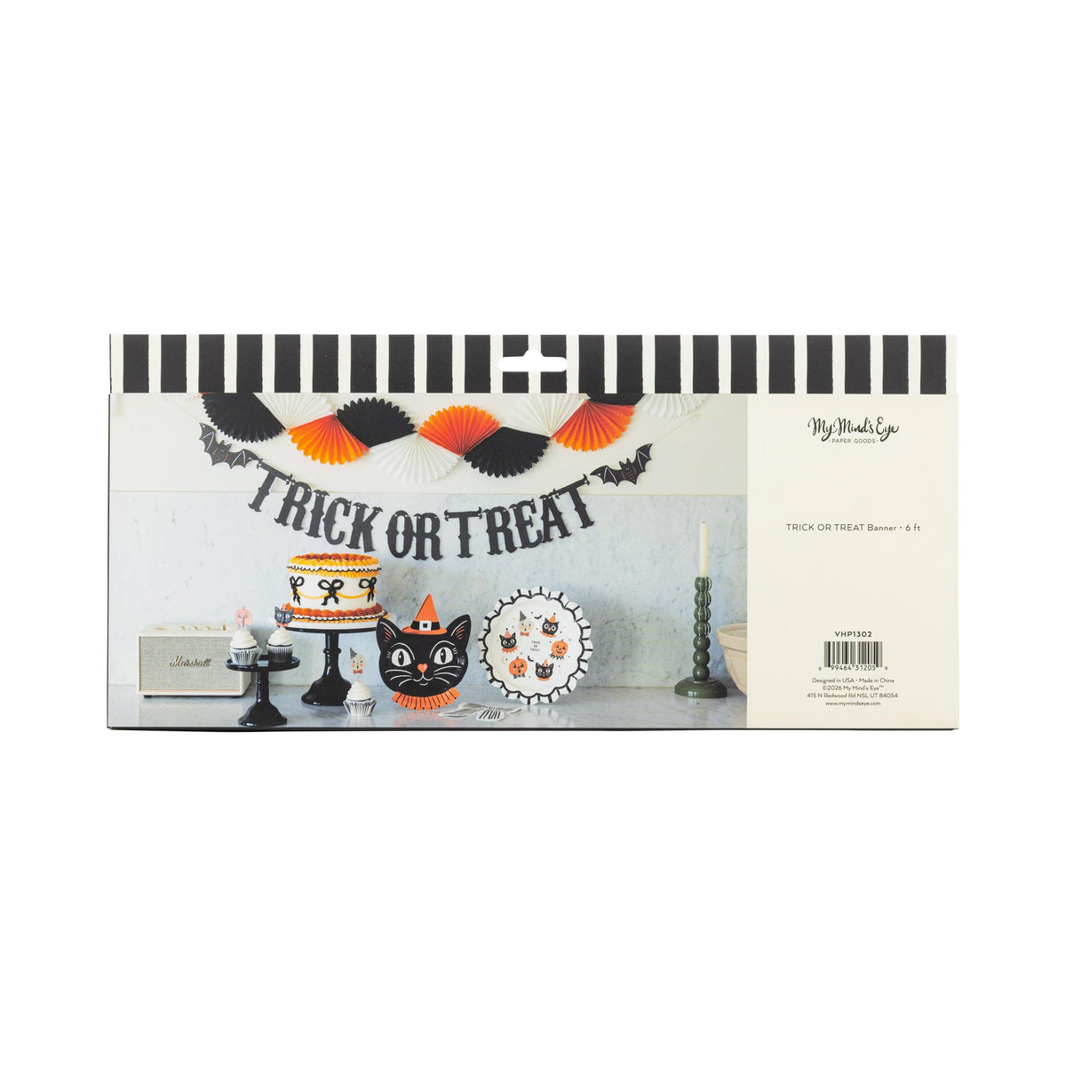 Trick or Treat Vintage Banner