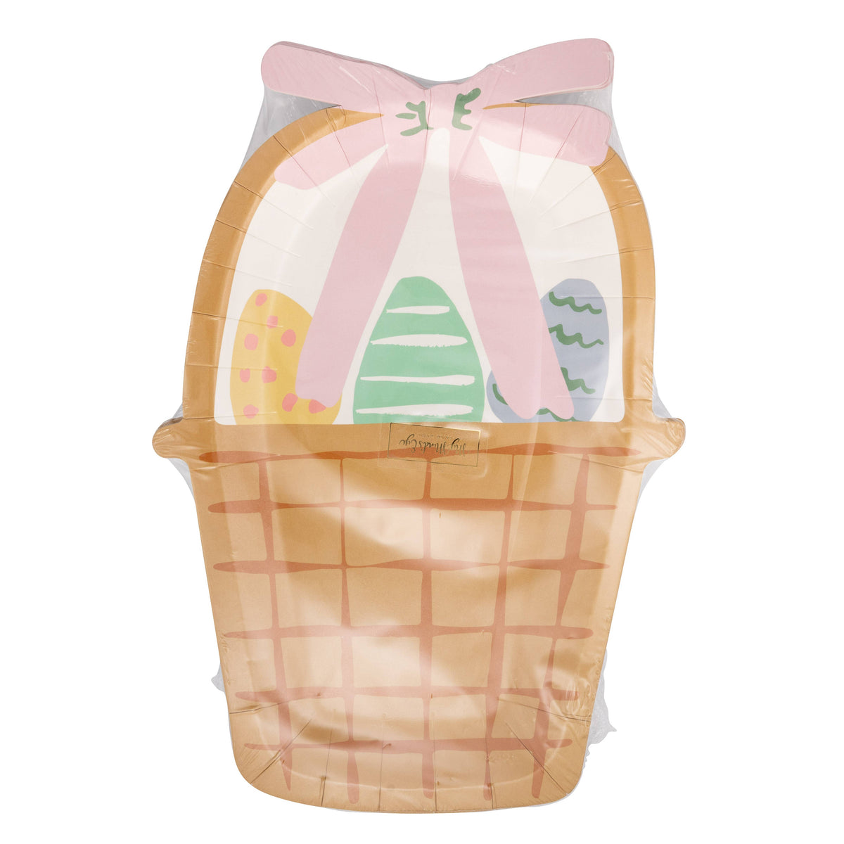 Easter Basket Shaped Plates - The Preppy Bunny