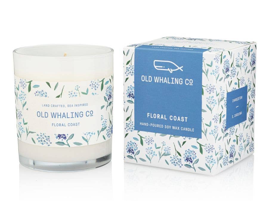 Floral Coast Candle - The Preppy Bunny