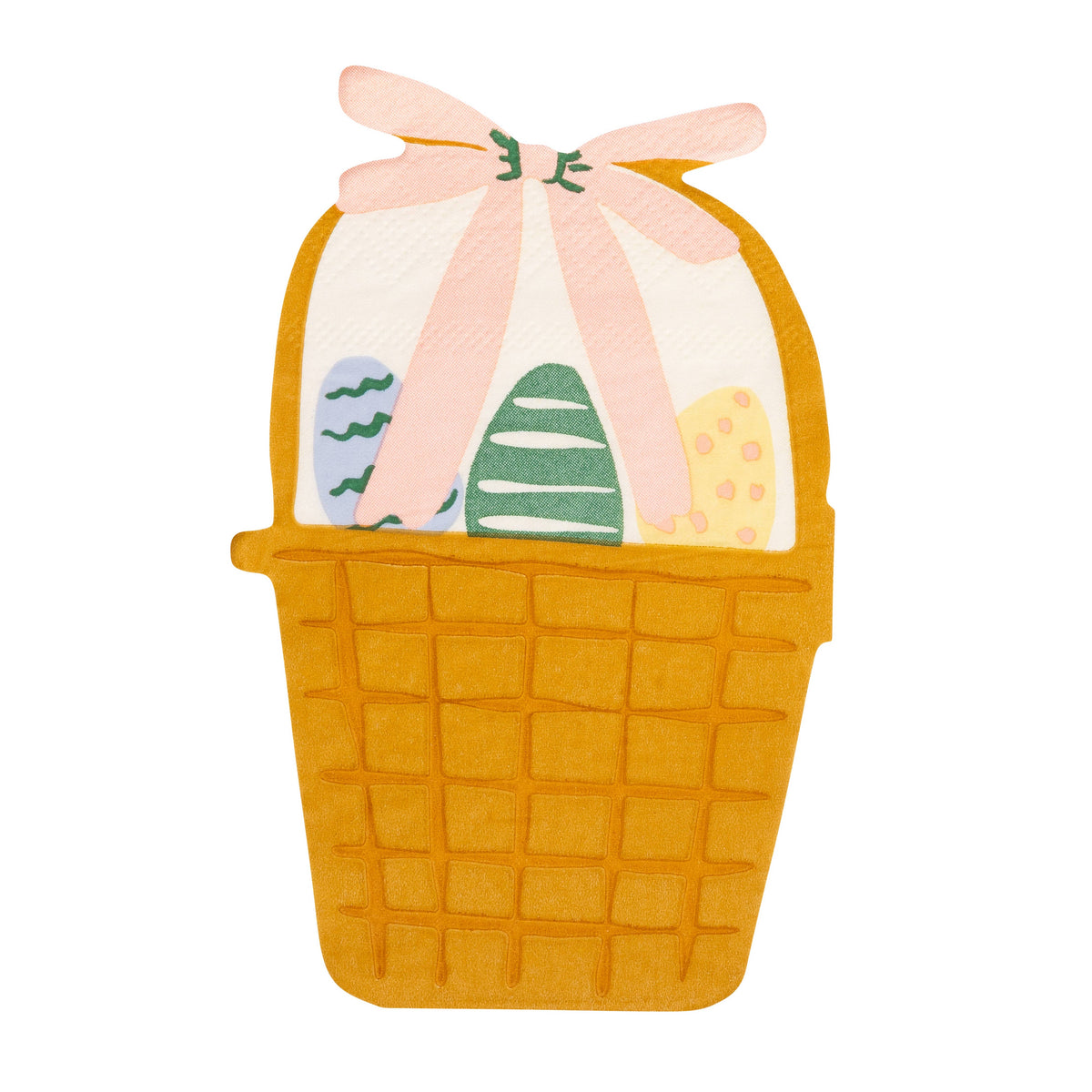 Easter Basket Napkins - The Preppy Bunny