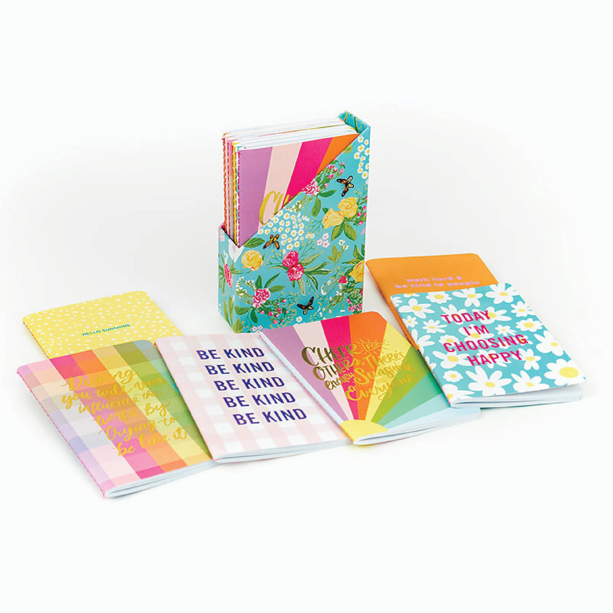 Kindness Mini Notebooks with Holder - The Preppy Bunny