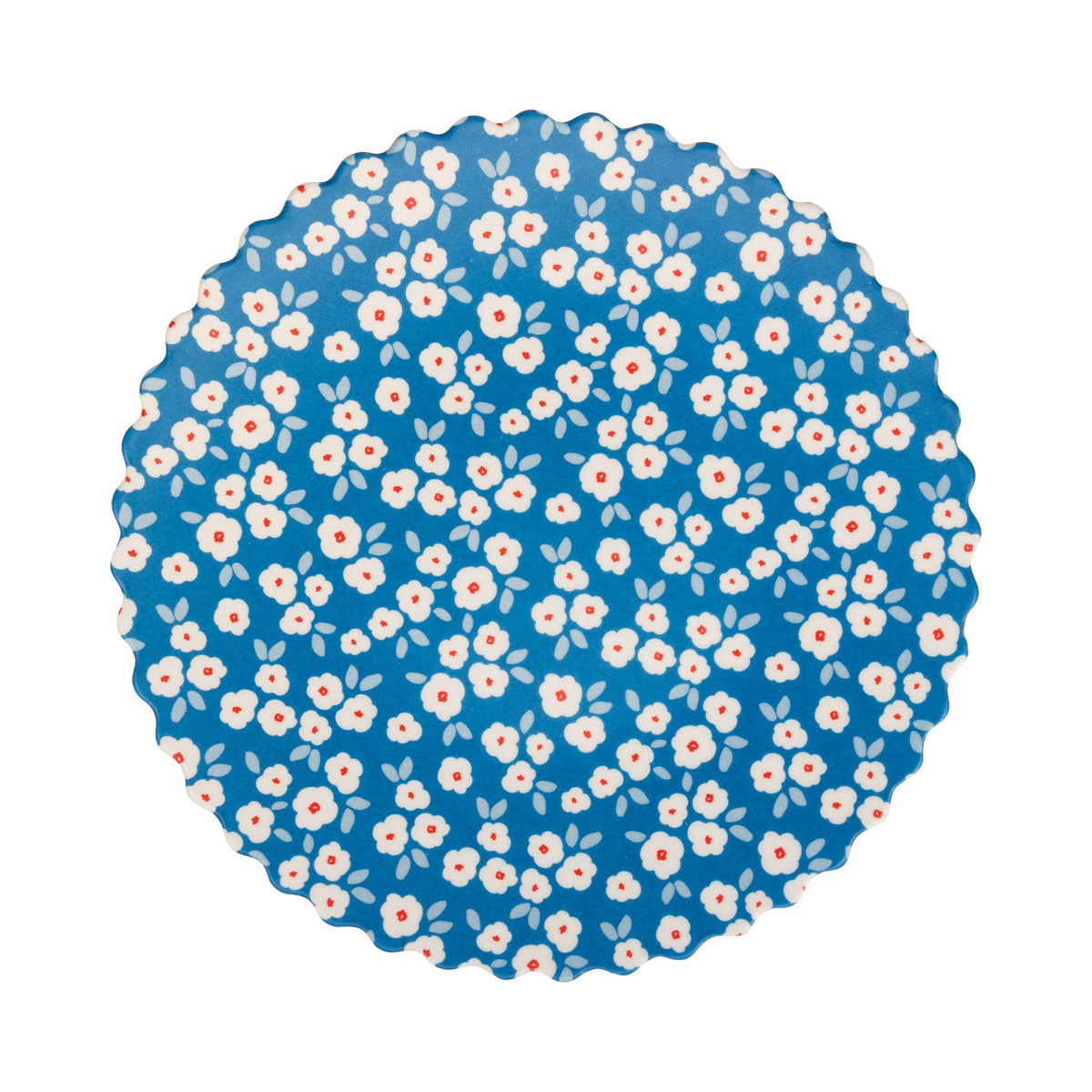 Floral Bamboo Plate Set - The Preppy Bunny