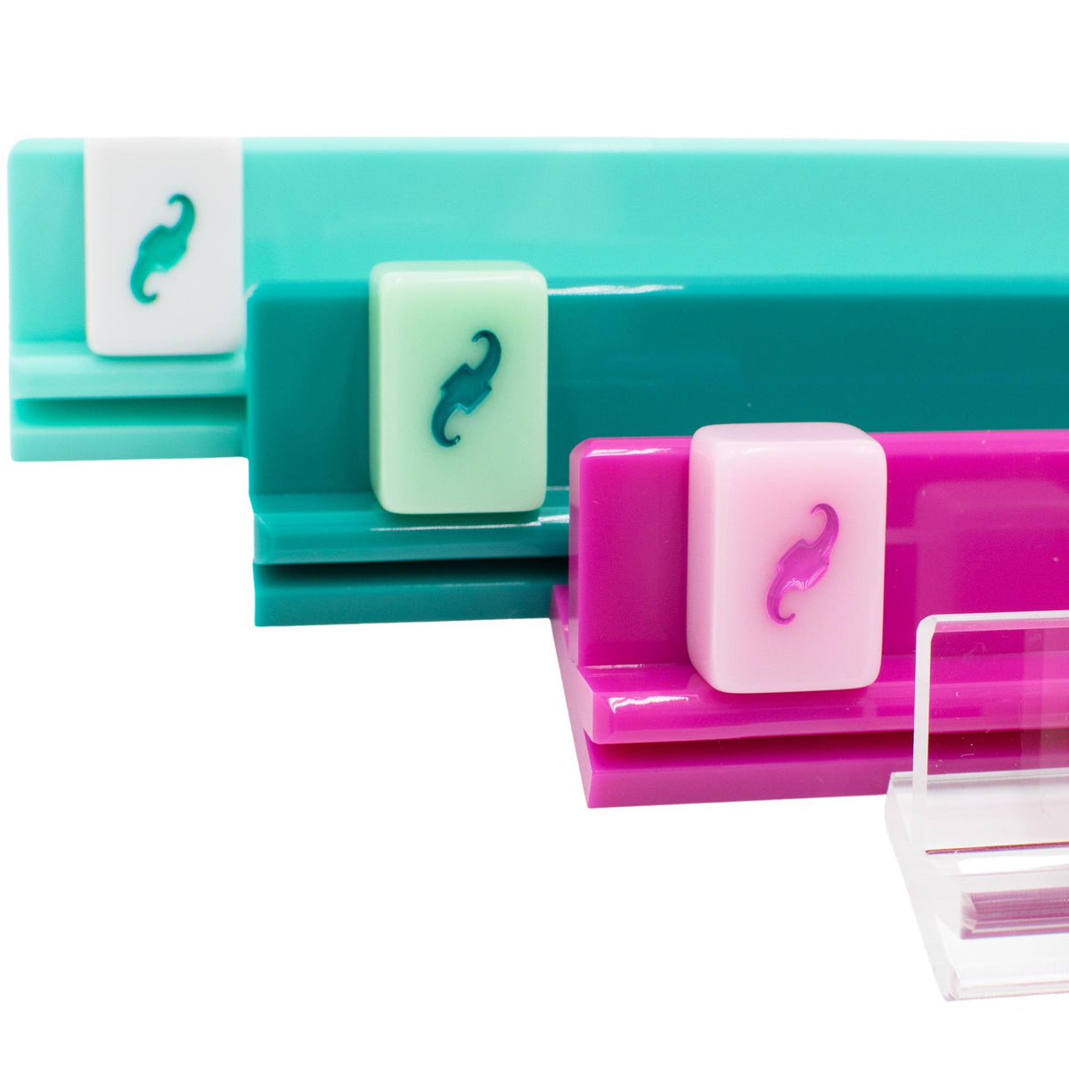 MINI Travel Mahjong Racks | Premium Acrylic | 10.31" - The Preppy Bunny