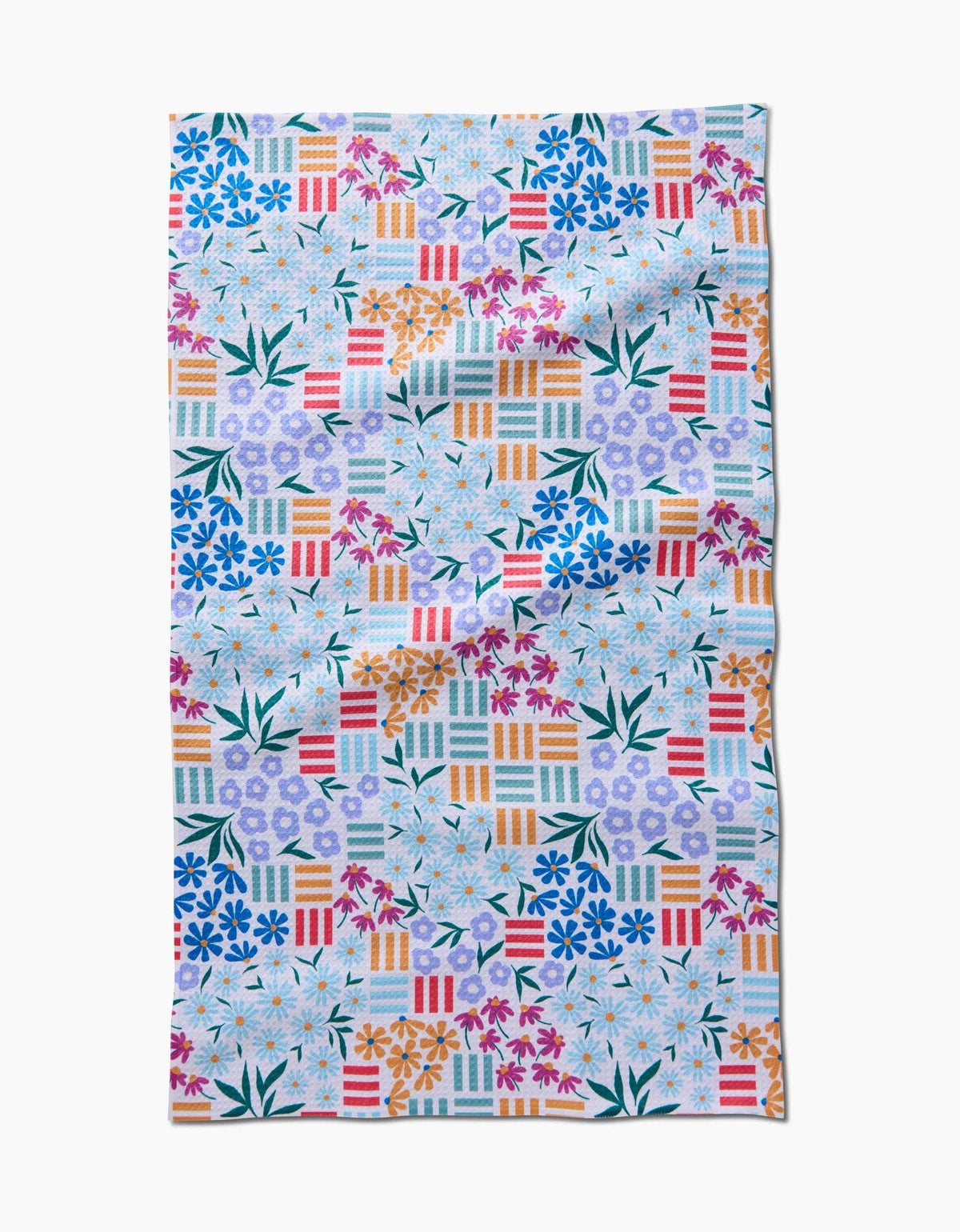 Floral Garden Tea Towel by Geometry