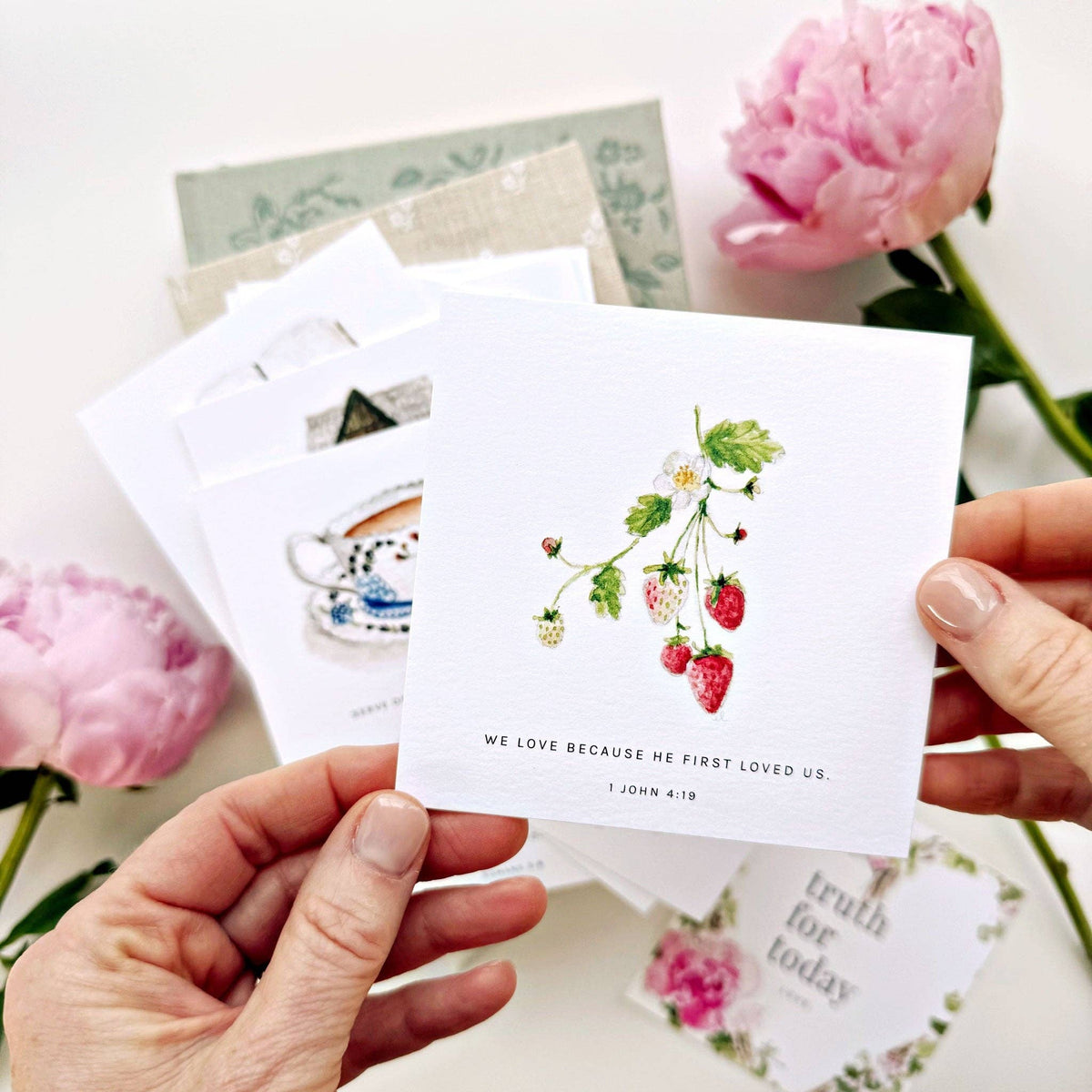 Truth for today love cards - The Preppy Bunny