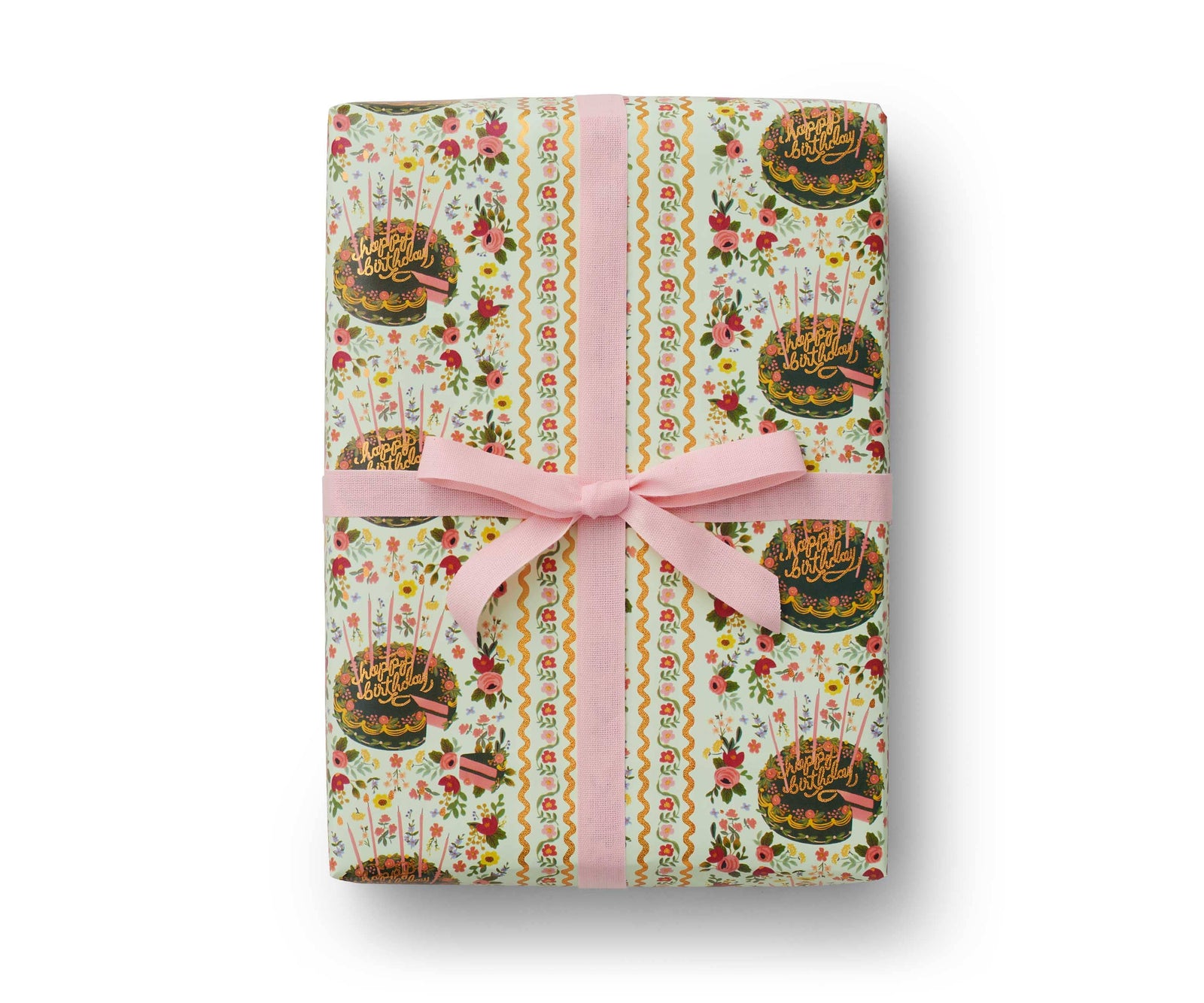 Floral Cake Continuous Roll - The Preppy Bunny