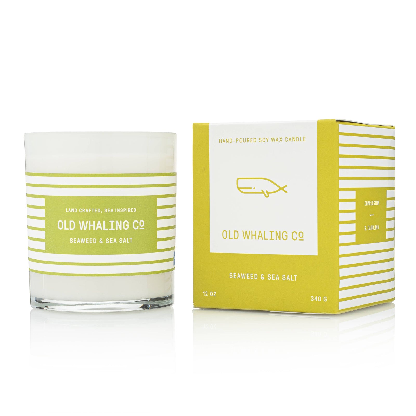 Seaweed & Sea Salt Candle - The Preppy Bunny
