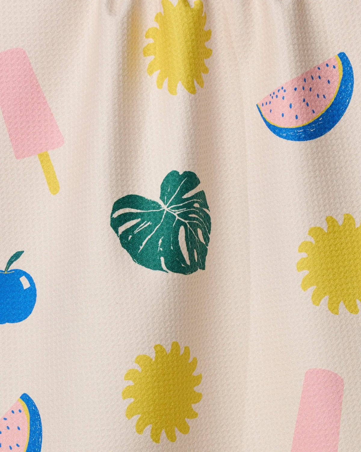 Fruity Pop Tea Towel by Geometry