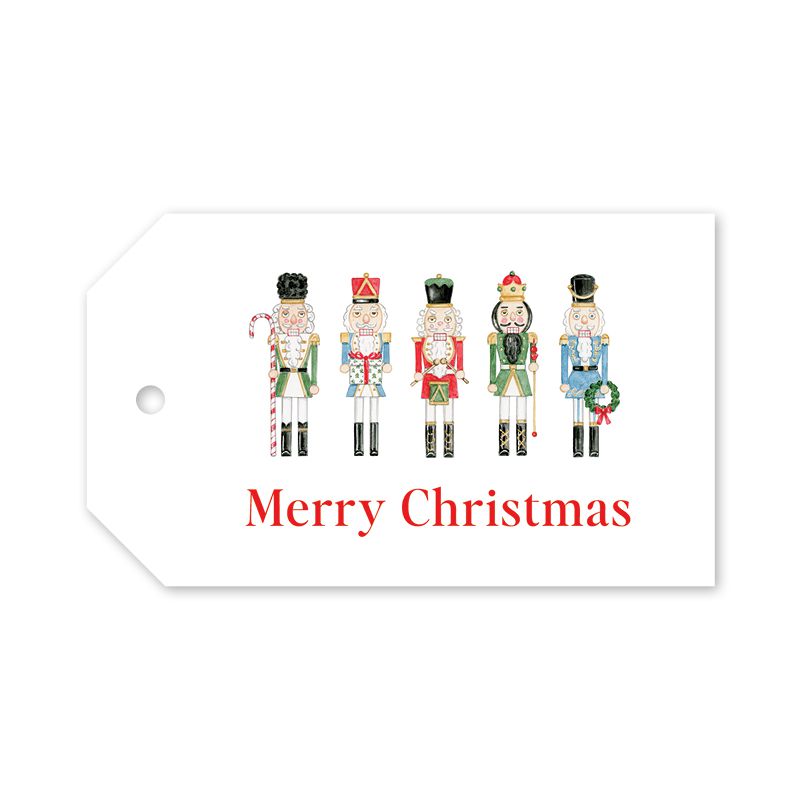 Classic Nutcrackers Gift Tags - The Preppy Bunny