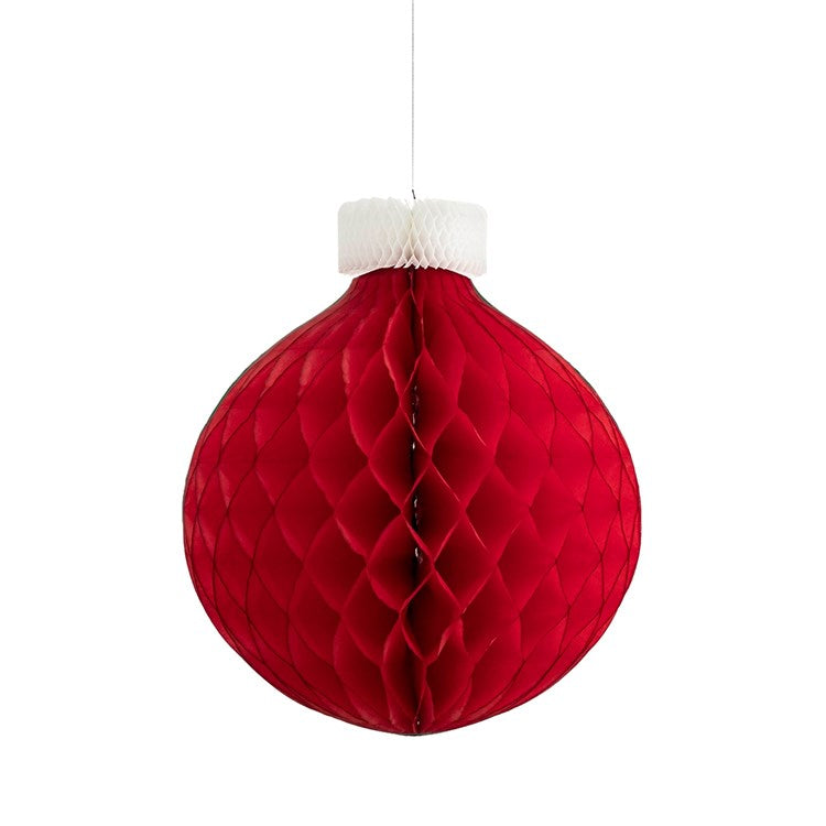 Honeycomb Medium Classic Ornament - The Preppy Bunny