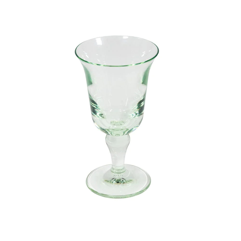 Acrylic Flared Light Green Water Glass - The Preppy Bunny