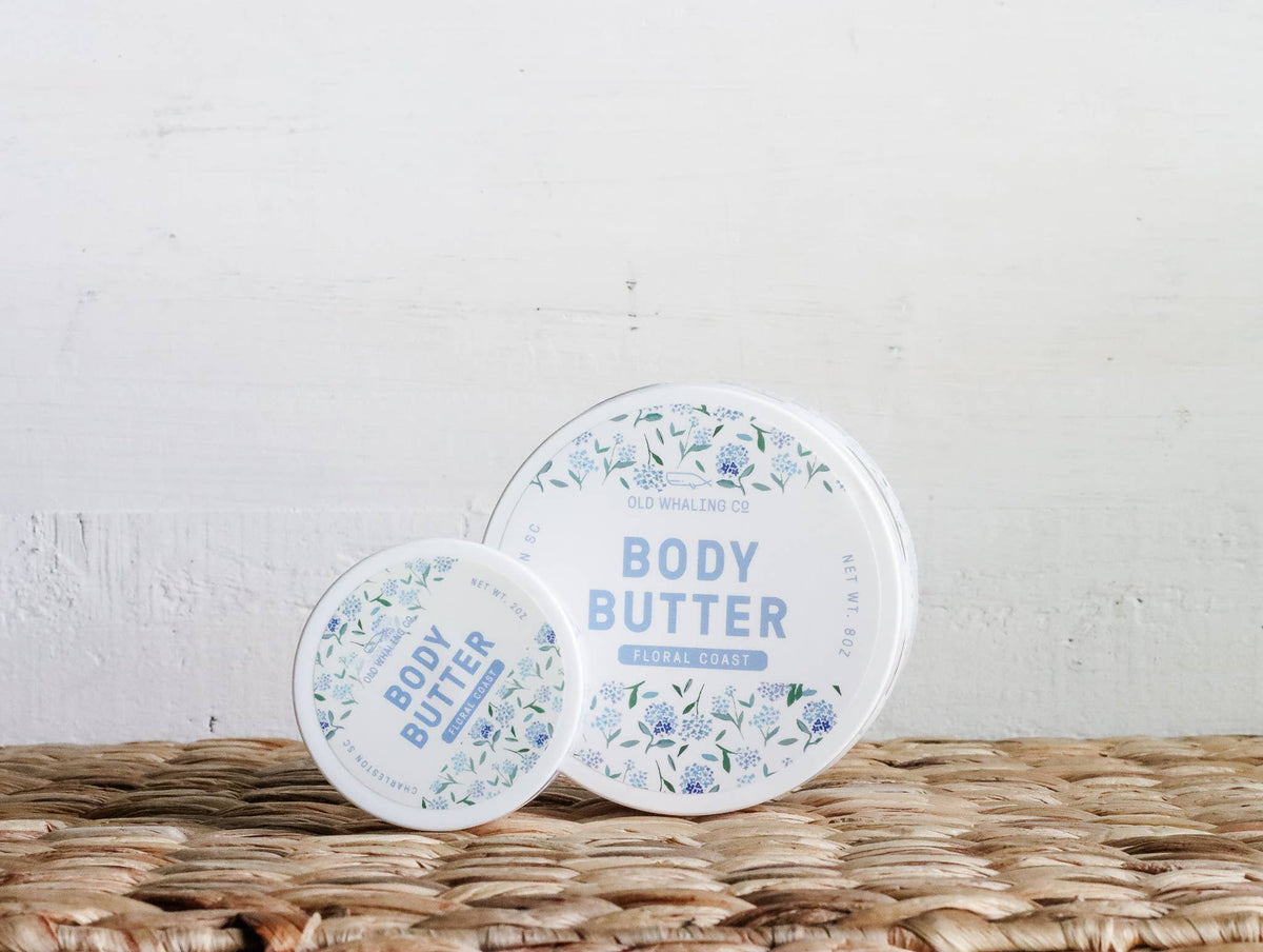 Floral Coast Body Butter (8oz) - The Preppy Bunny