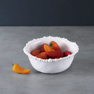 VIDA Alegria Cereal Bowl in White - The Preppy Bunny