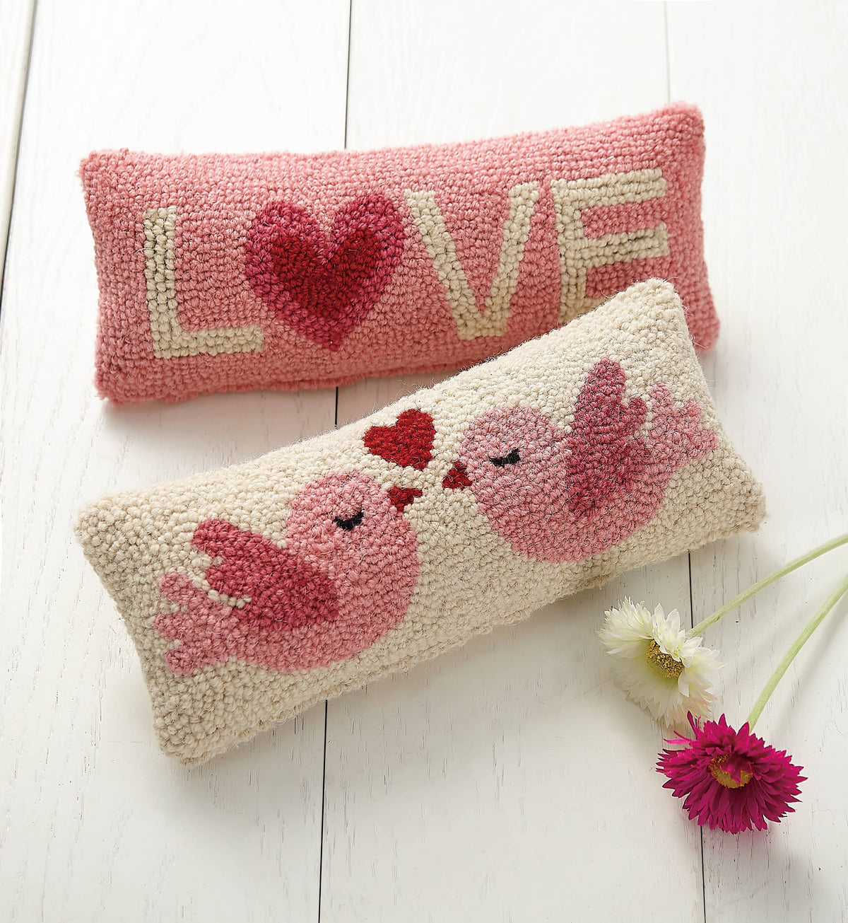 Love Hook Pillow - The Preppy Bunny