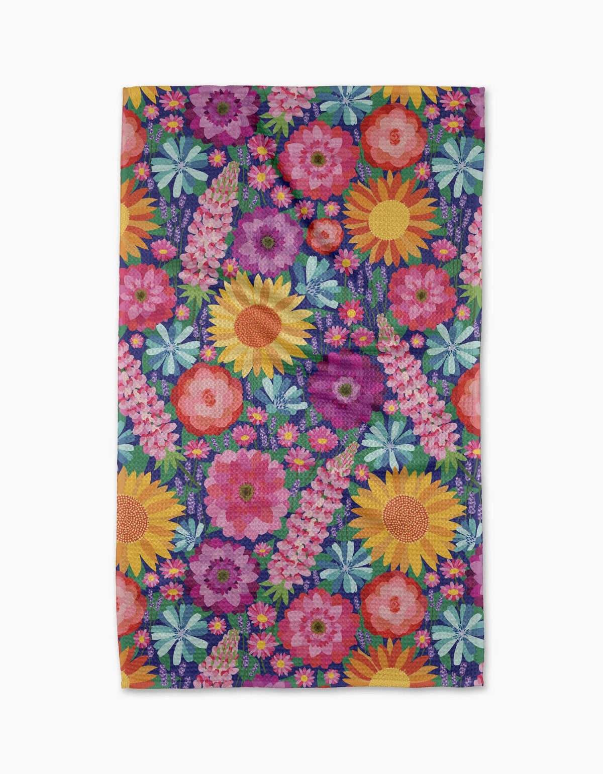 Spring Blooms Tea Towel by Geometry - The Preppy Bunny