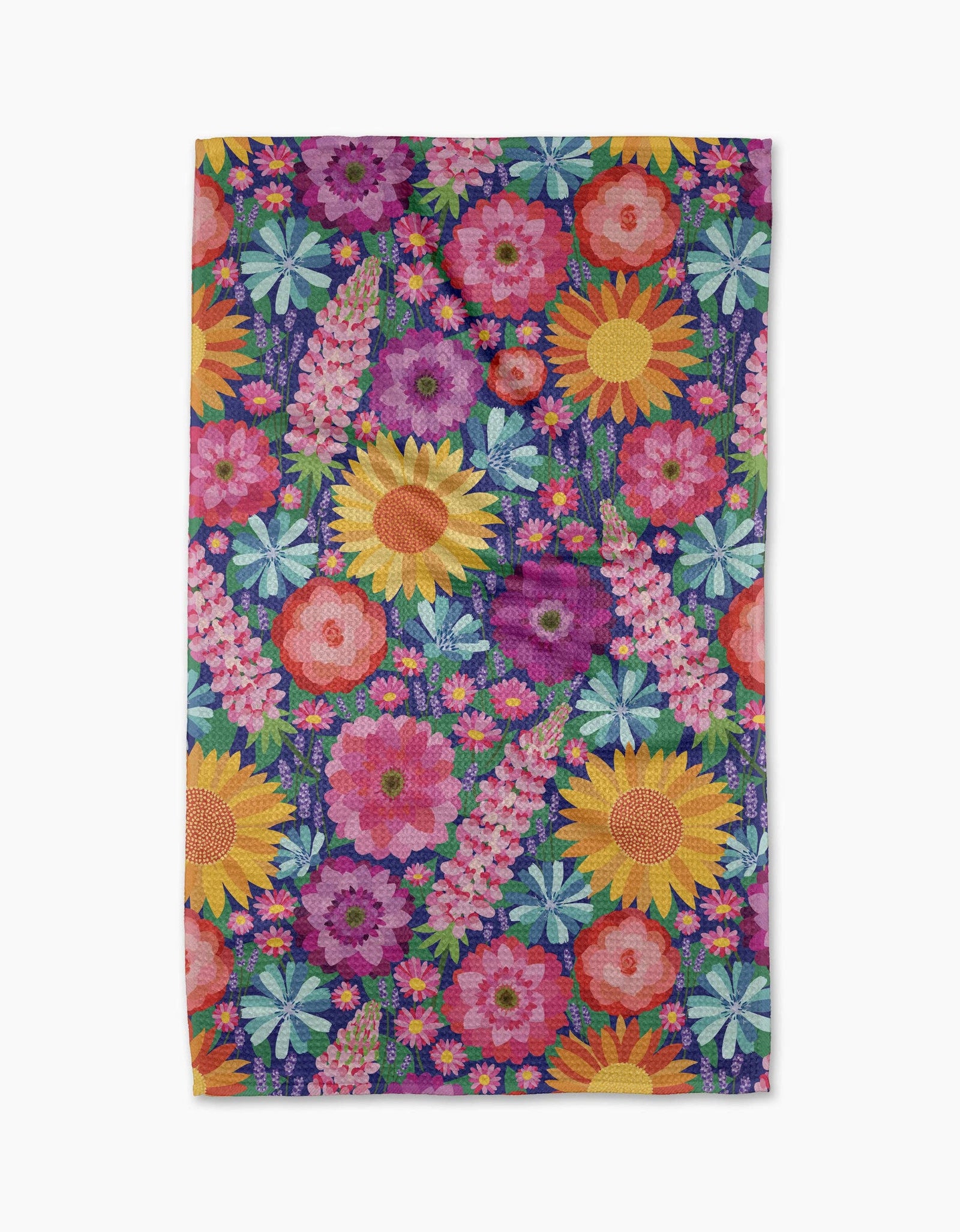 Spring Blooms Tea Towel by Geometry - The Preppy Bunny
