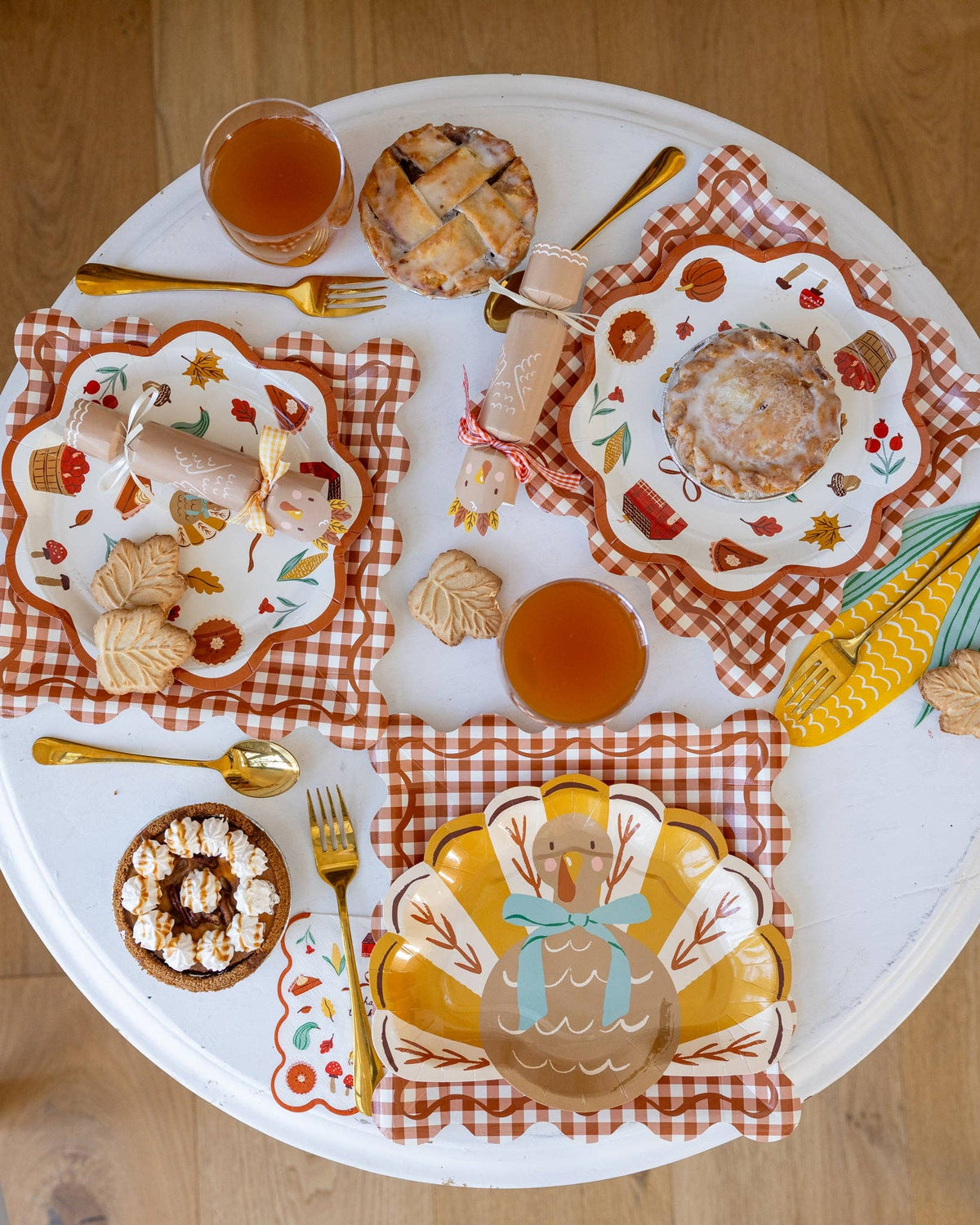 Harvest Icons Cocktail Paper Napkins