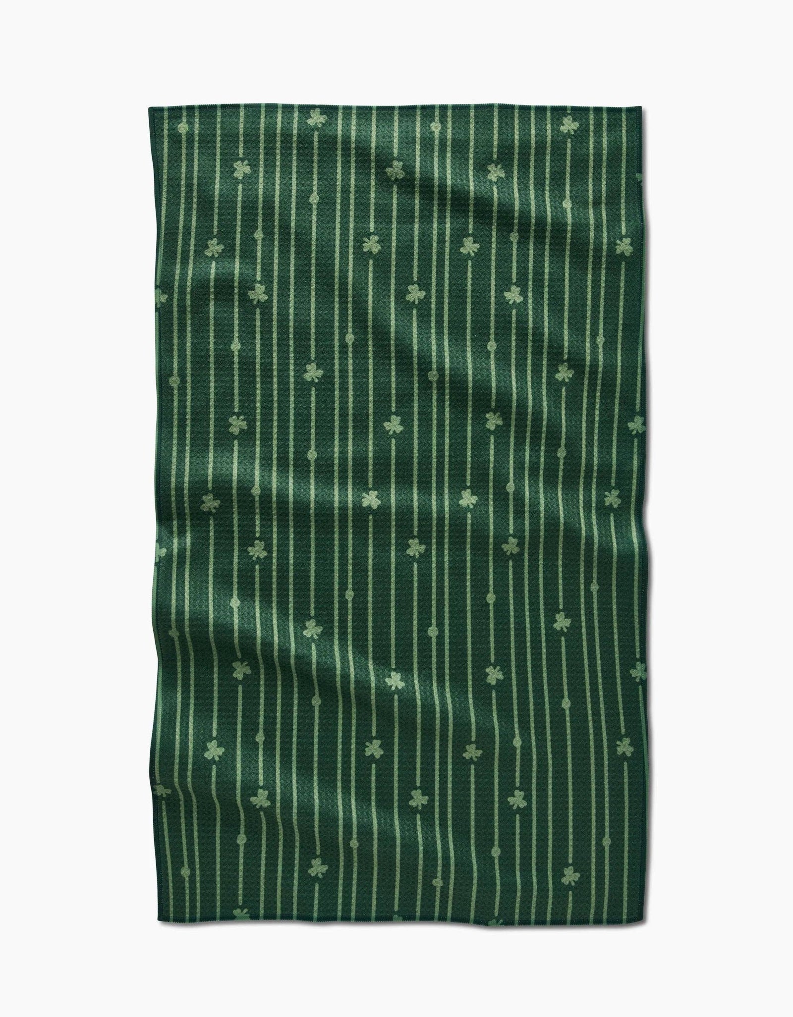 Clover Field Tea Towel by Geometry - The Preppy Bunny