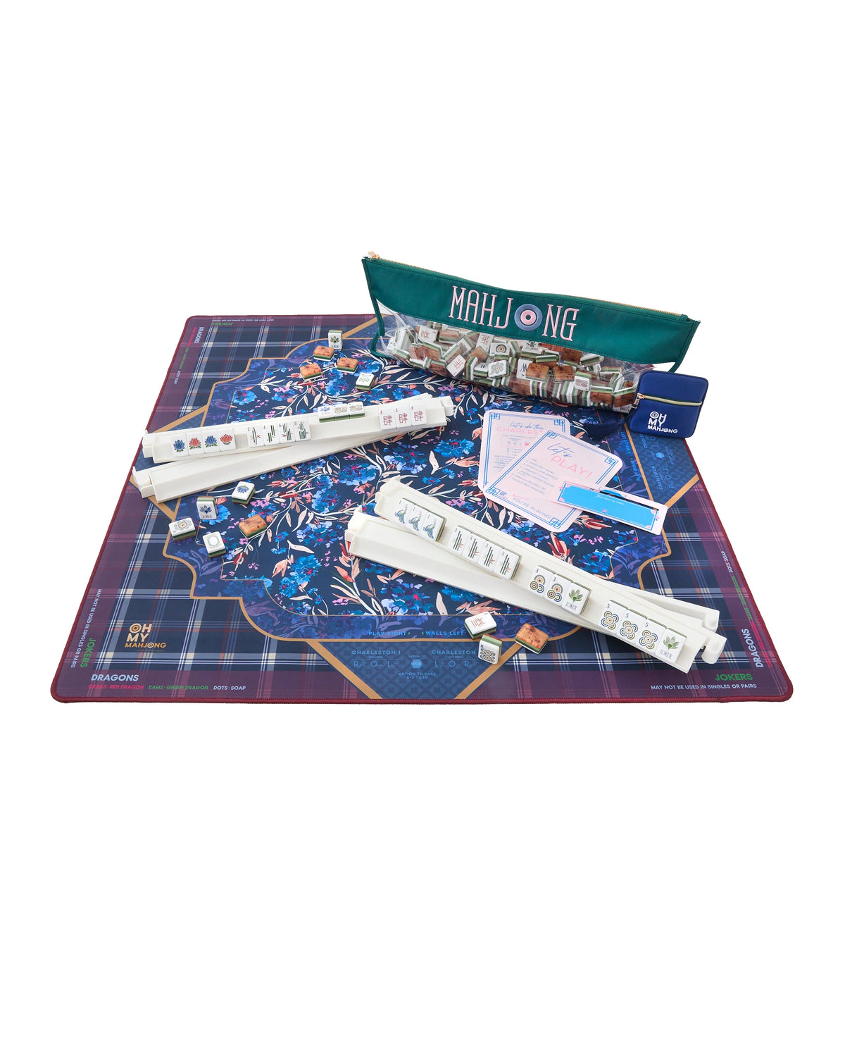 Astor Mahjong Mat - The Preppy Bunny