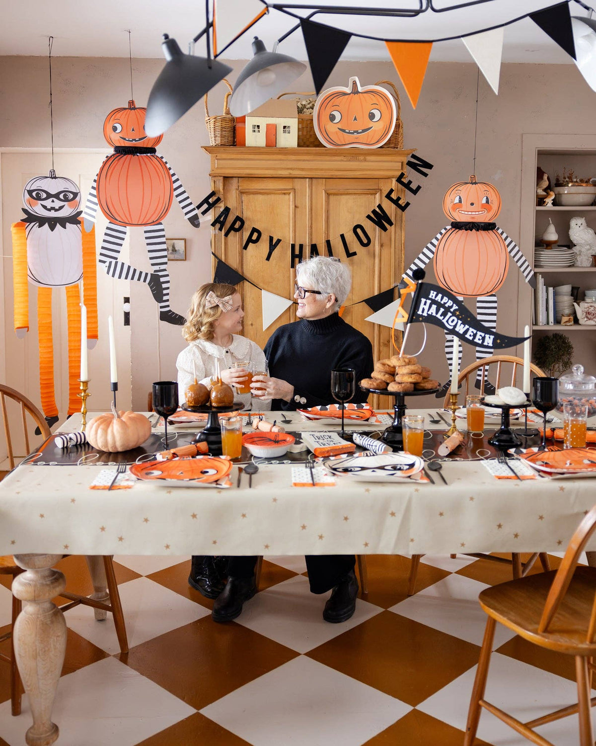 Halloween Hanging Characters - The Preppy Bunny