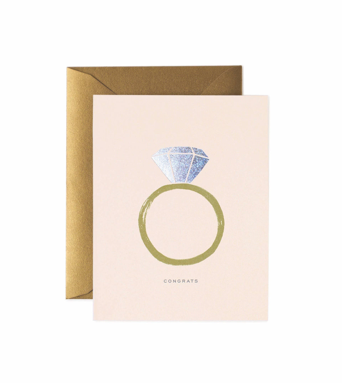Congrats Engagement Card - The Preppy Bunny