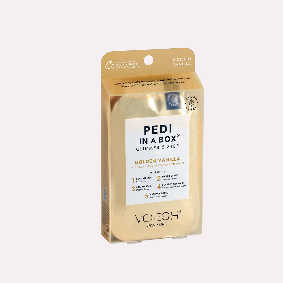 Pedi in a Box 5 Step Glimmer - Golden Vanilla