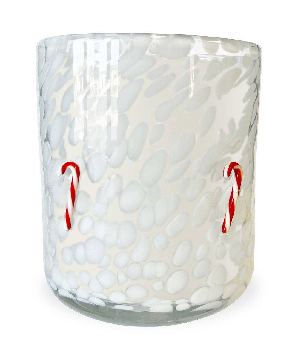 Tis the Season Candy Cane 12 oz Candle - The Preppy Bunny