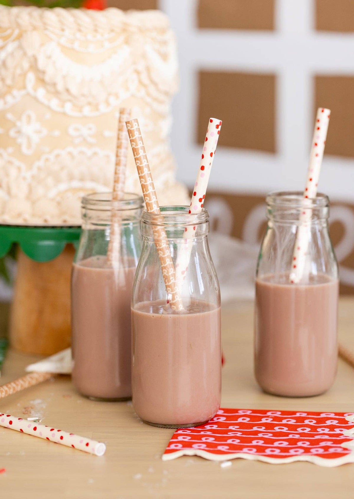 Gingerbread Straws - The Preppy Bunny