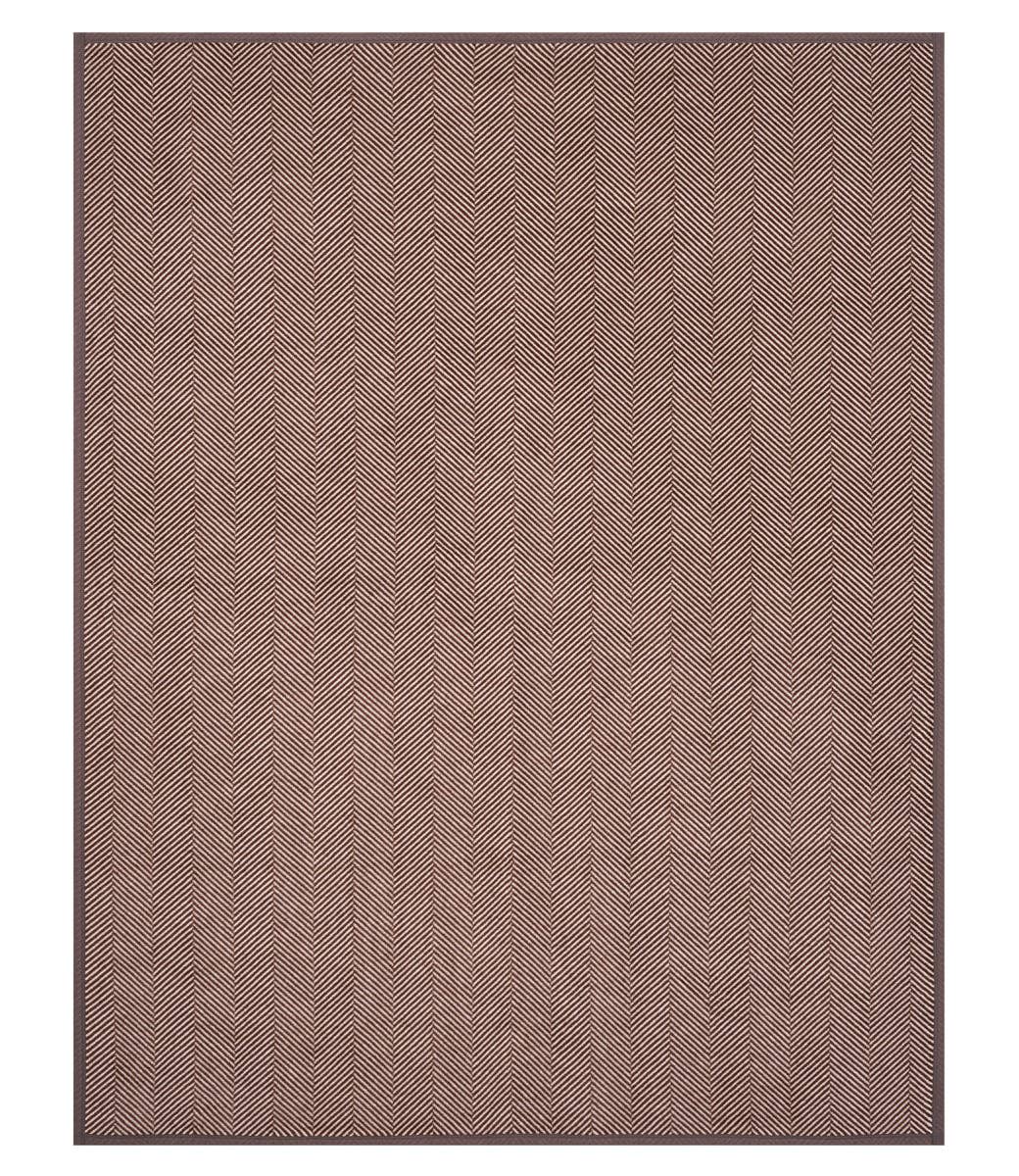 Harborview Herringbone Chocolate Blanket by ChappyWrap