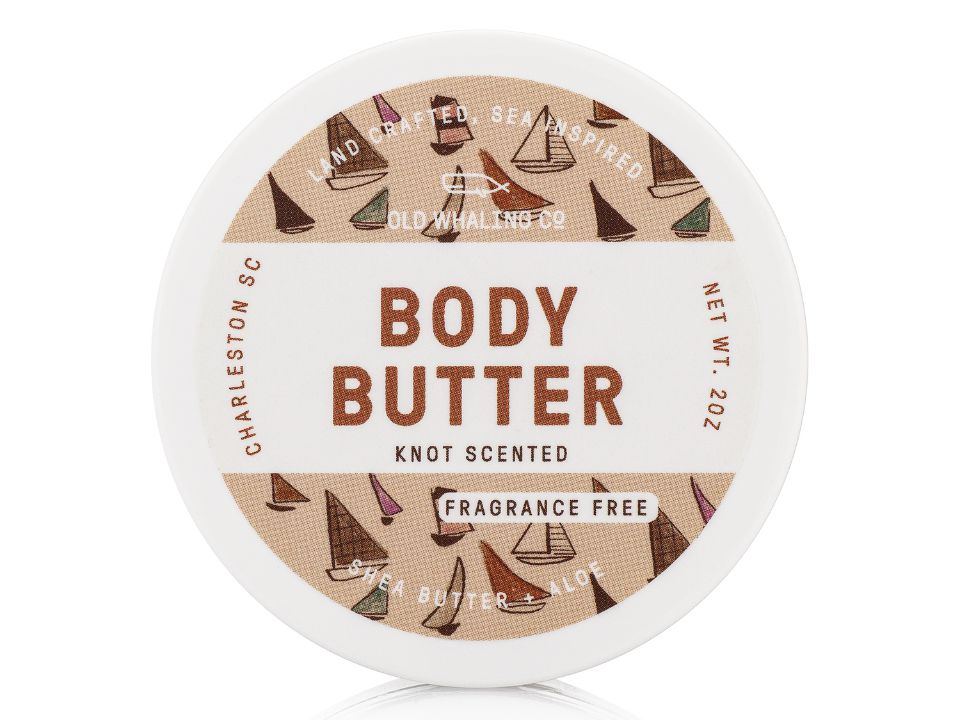 Knot Scented (Fragrance Free) Travel Size Body Butter (2oz) - The Preppy Bunny