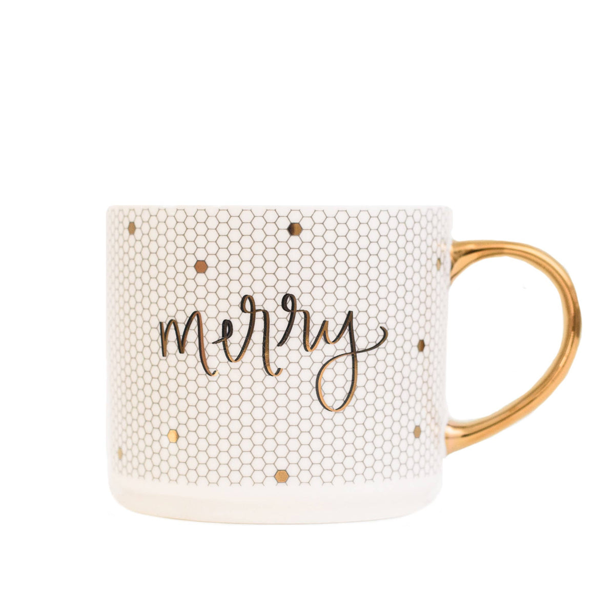 Merry Tile Coffee Mug - The Preppy Bunny