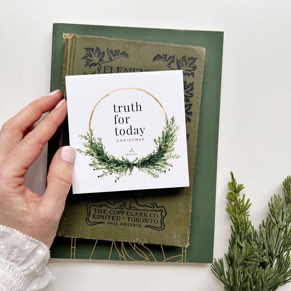 Christmas Truth for Today Scripture Cards - The Preppy Bunny