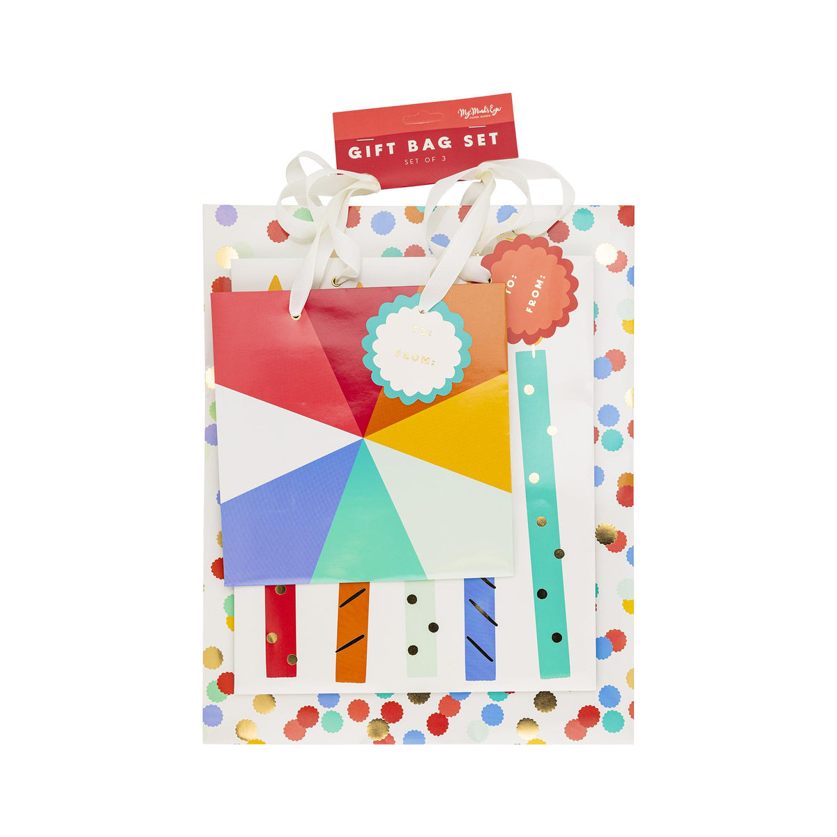 Birthday Gift Bag Set - 3 sizes